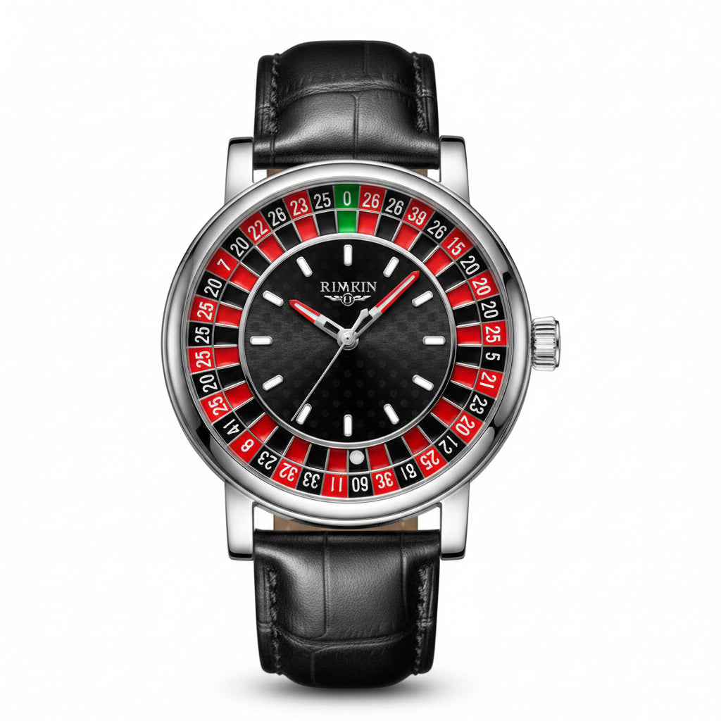LIGE Roulette Dial Watch