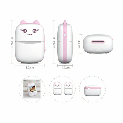 Portable Mini Pocket Printer BT Thermal Printer