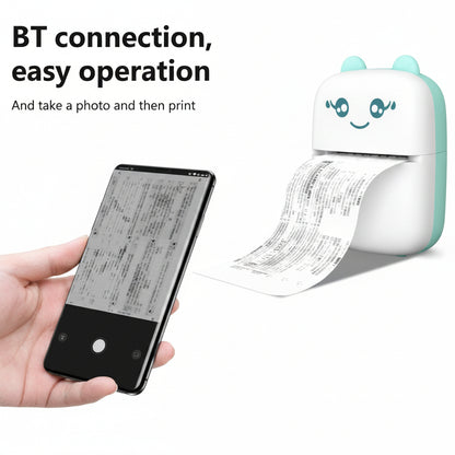 Portable Mini Pocket Printer BT Thermal Printer