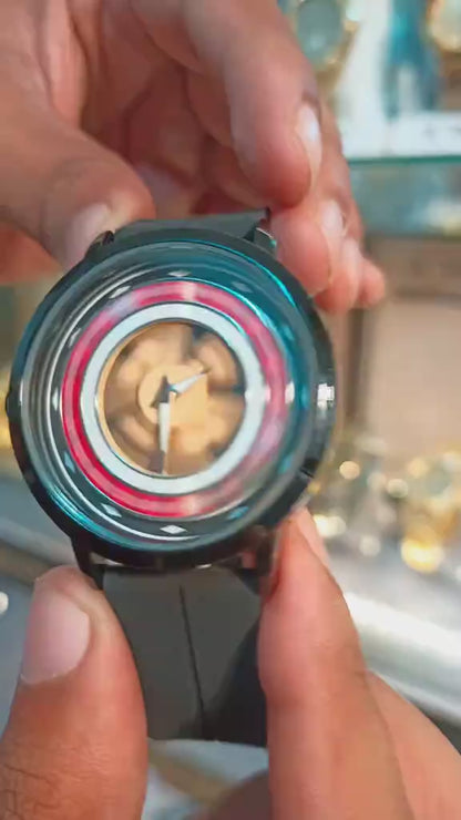LIGE Roulette Dial Watch